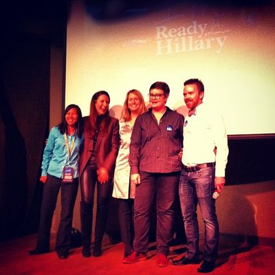 "Great crowd at the Out and #readyforhillary event last night! #hillary2016" - Instagram
