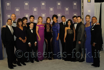 "The cast & crew of #TheFosters got all glammed up for the @HRC gala this weekend! They look amazing! " - Twitter - October 8th, 2013
