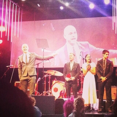 "Accepting the Board of Directors Award for #TheFosters at last nights #AEWW Event." - Twitter, May 11th
