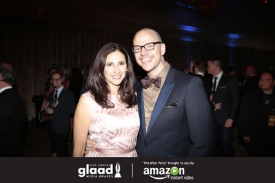 "A new pic of me & @michaelaWat.  My love for that girl is profound, life-long. Wish I could send young us a message." - By Peter Paige on Twitter - March 21st. 2015
