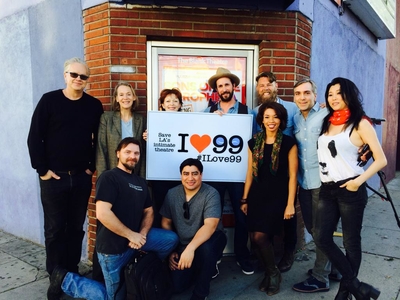 LA @ActorsEquity Actors - #I❤️99 11pm PST Channel 2 Hear @TimRobbins1 #NoahWyle CityCouncilman @MitchOFarrell #LAthtr " - By Frances Fisher on Twitter - March 4th, 2015
