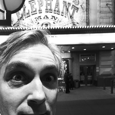 "The scolo takeover BEGINS! #elephantman"
