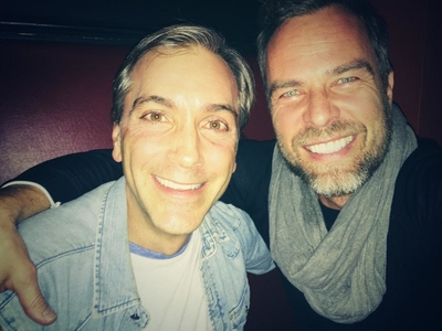 "Just saw the incredible @scolo in @ElephantMan. We smiling cause show is AMAZING as is he!! Go see! #broadwaybitches" - November 19th, 2014
