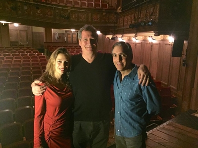 "My thanks 2 the über-talented #MikeBencivenga & @CarmitLevite for helping light up The Booth @ElephantMan last night!" - February 5th, 2015
