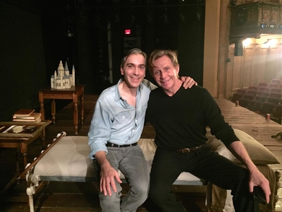 "Look who stopped by 2 visit us @ElephantMan! The amazing Jack Wetherall! The 2nd actor to play Merrick on B’way! #QAF " - January 21st, 2015
