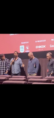 Screening at the Infinity Film Festival at the Laemmle Music Hall in Beverly Hills on November 4th, 2018
Credits: QAF landos
