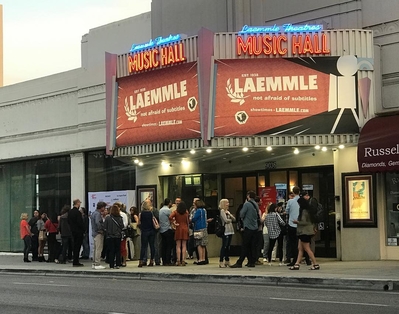 Screening at the Infinity Film Festival at the Laemmle Music Hall in Beverly Hills on November 4th, 2018
Credits: Scott Lowell
