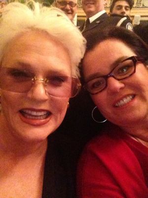 "Congrats to my BFF Sharon Gless" - Twitter, April 15th
