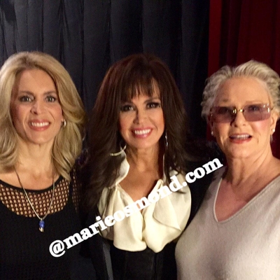 "My good friend and actress of Cagney and Lacy, Sharon Gless, brought her dear friend Dawn to see our show again tonight. 😄 They came to check out my new number #Showstopper .@FlamingoVegas ! 
My best #bud 😜 .@donnyosmond joined in on the fun."
